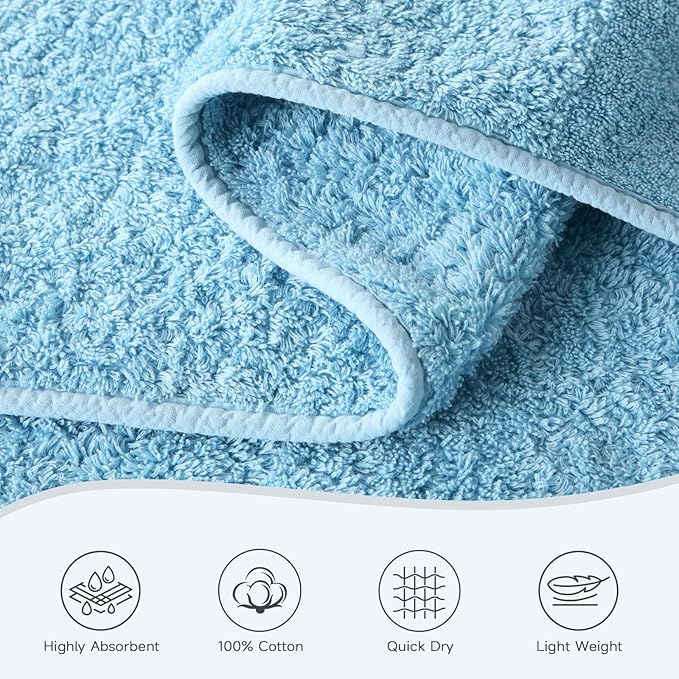 REDKISS Towels 2 Pack Luxury Extra Large Bath Towels Set 30 x 58 Inches – 100% - Image 5
