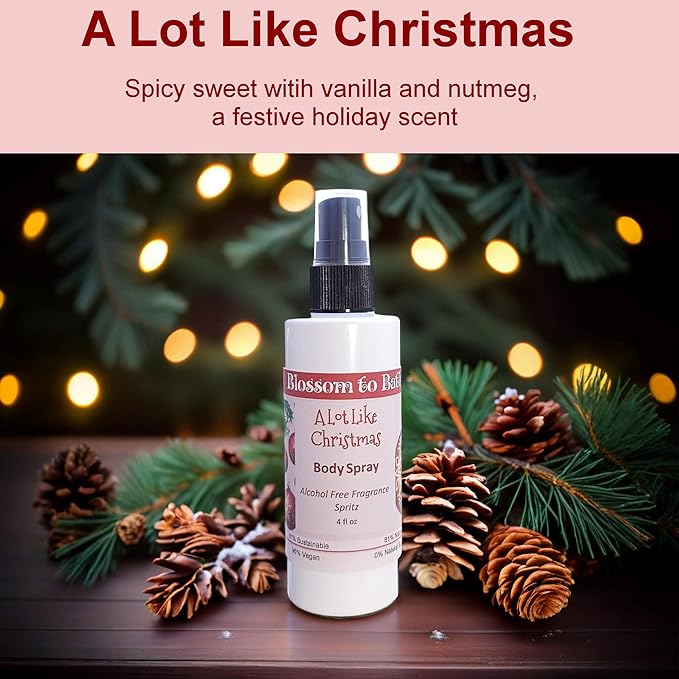 Blossom to Bath A Lot Like Christmas Body Spray - Image 2