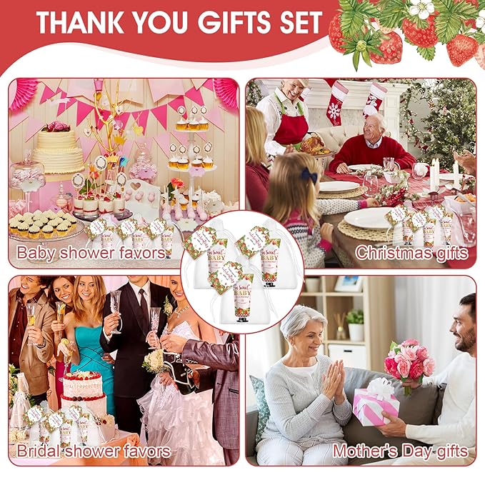KONEUK 50 Pack Bulk Hand Cream Gifts Sets, Baby Shower Favors and Bridal Shower - Image 6