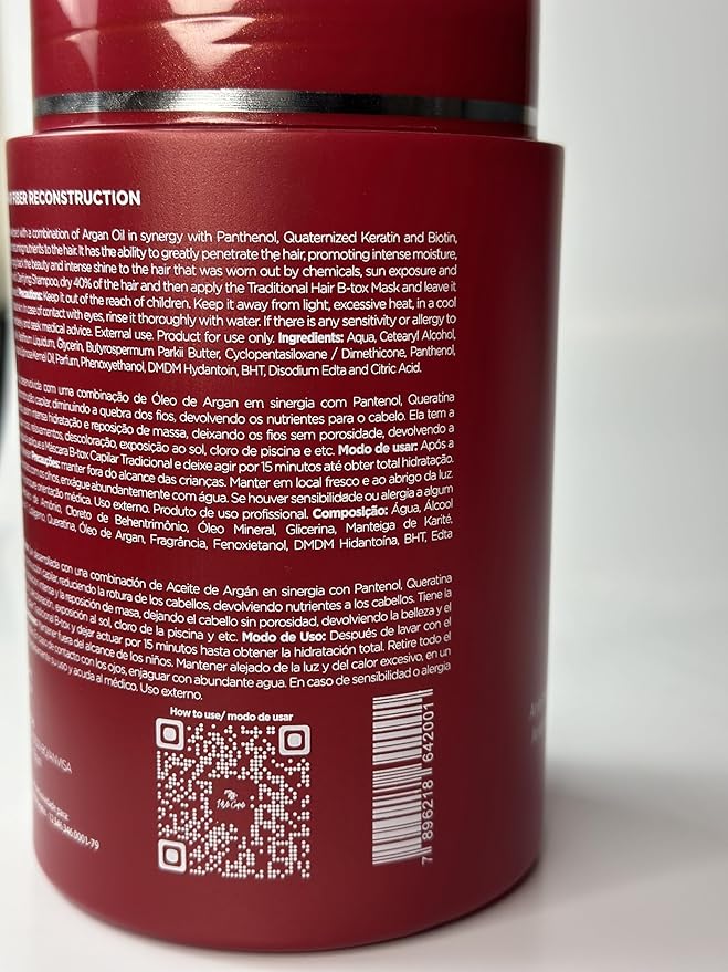 I Belli Capelli Ravenna Hair Treatment Kit- 1kg/35.2 oz B-tox Hair Mask + - Image 16