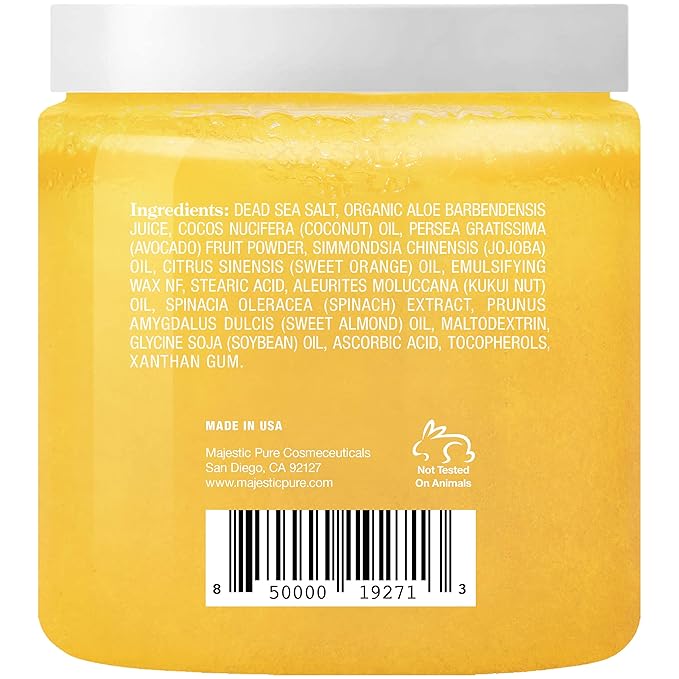 Majestic Pure Sweet Orange Body Scrub - Image 7