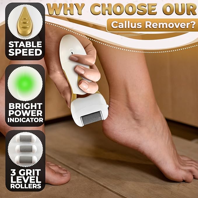 Electric Callus Remover for Feet – Electric Foot Filer - Image 3