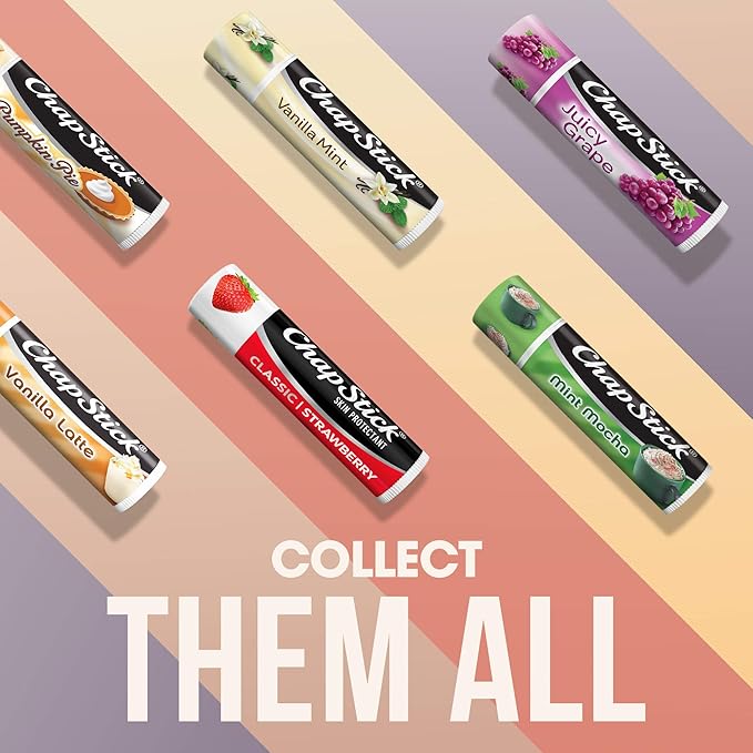 ChapStick Lip Care, Classic Strawberry 12-Count – Bulk Lip Balm, Fruity & Sweet - Image 6
