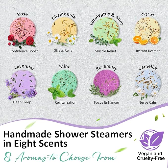 Shower Steamers Aromatherapy Birthday Gifts - Image 6