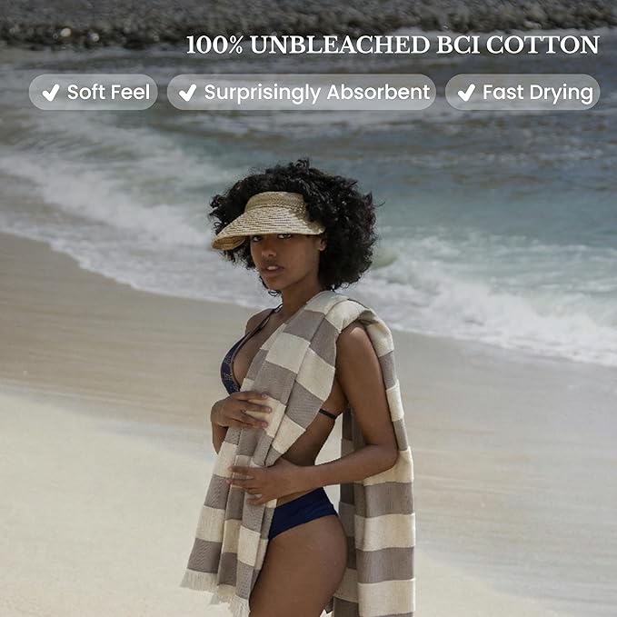 Lightweight Turkish Beach Towel - Image 3