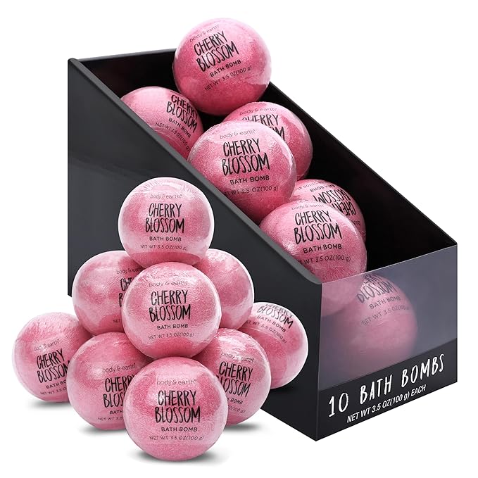 Body & Earth Bath Bombs Gift Set by BODYEARTH