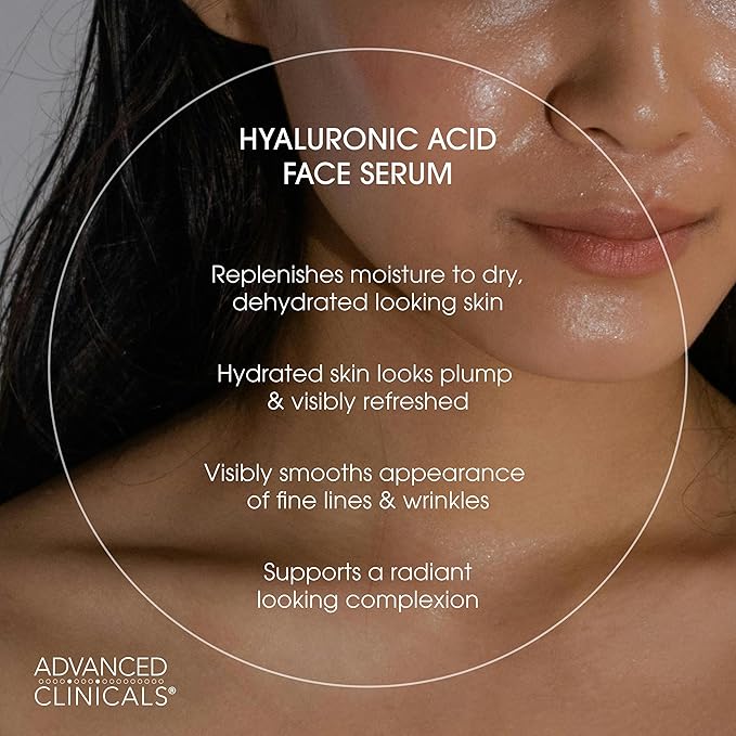 Advanced Clinicals Hyaluronic Acid Moisturizer Body Cream + Hyaluronic Acid - Image 7