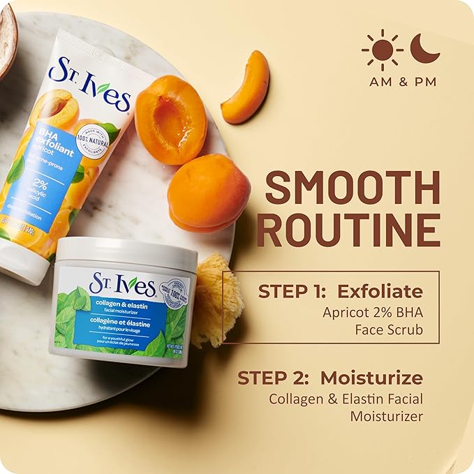 St. Ives Acne Control Apricot Face Scrub, Deep Exfoliator Skin Care, Prevents - Image 9