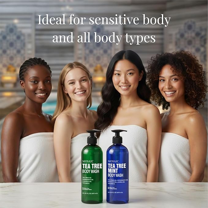 AnatoliaDaphne Tea Tree Body Wash and Shower Gel - Image 4