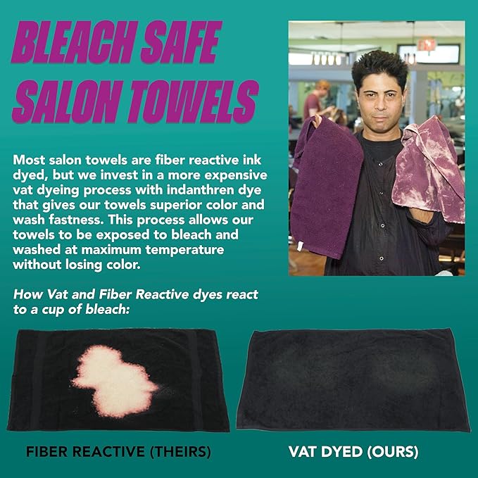 Arkwright Bleach Resistant Salon Towels 12 Pack - Image 4