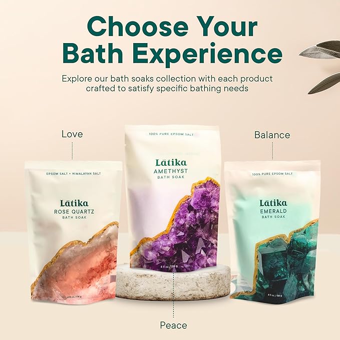 Latika Geode-Inspired Bath Soak Set of 3 - Image 6