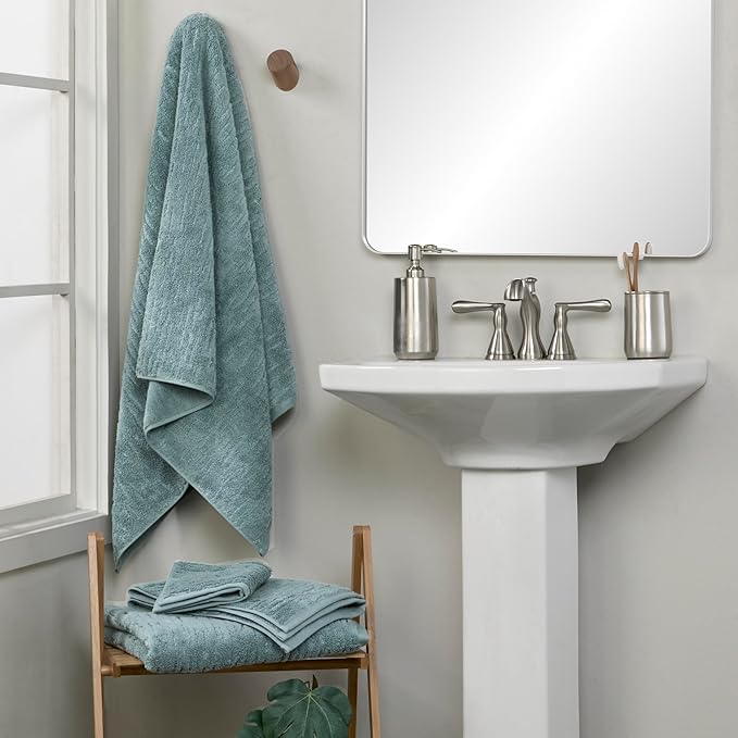 SKL Home CloudSoft Cotton Luxury 4 Pc Wash Set - Image 5