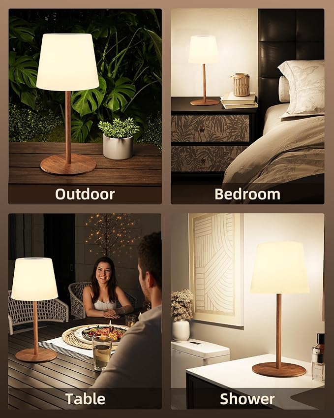 EZVALO Spa-Like Shower Lamp – IP65 Waterproof Bathroom Lamp, 4500mAh - Image 7