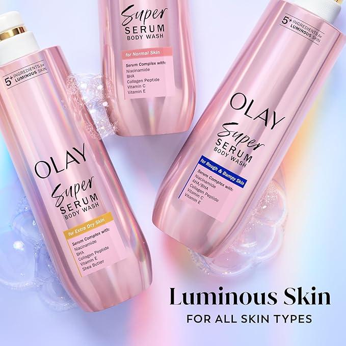 Olay Super Serum Body Wash + Hand & Body Lotion Bundle - Image 16