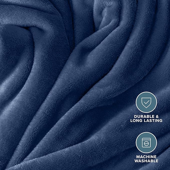 Bare Home Fleece Blanket - Image 5