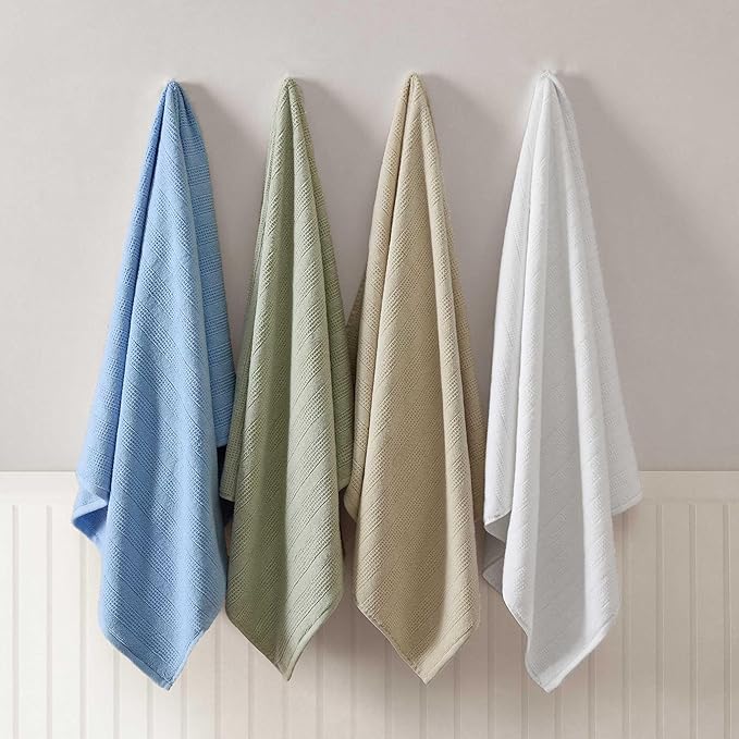Martha Stewart - Bath Towels, Soft & Absorbent 100% Cotton Towels, Solid 500 GSM - Image 7