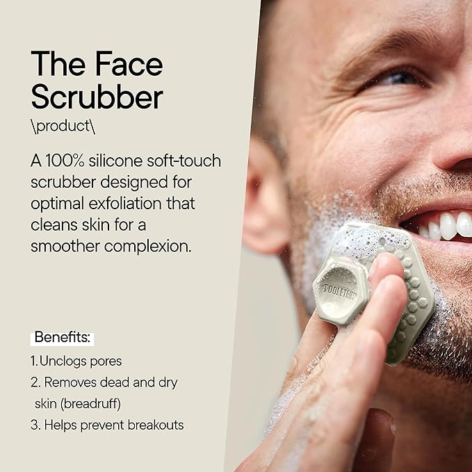 TOOLETRIES Men's Face Scrubber - Image 4