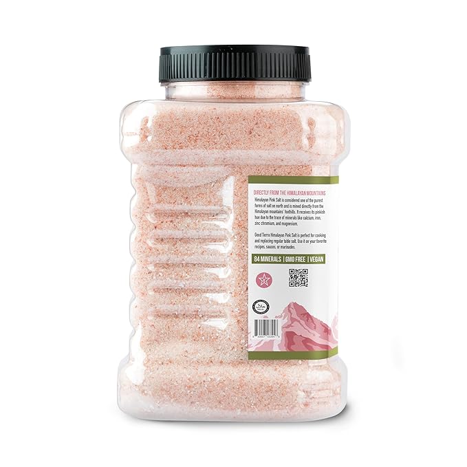 Good Tierra Himalayan Pink Salt in Jar - Image 4