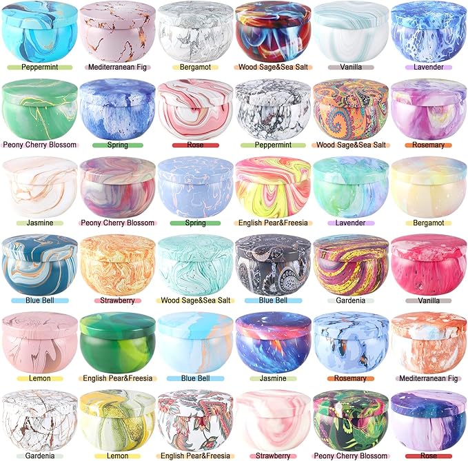 WPONSZU 36 Pack Scented Candles Gift Set - Image 2