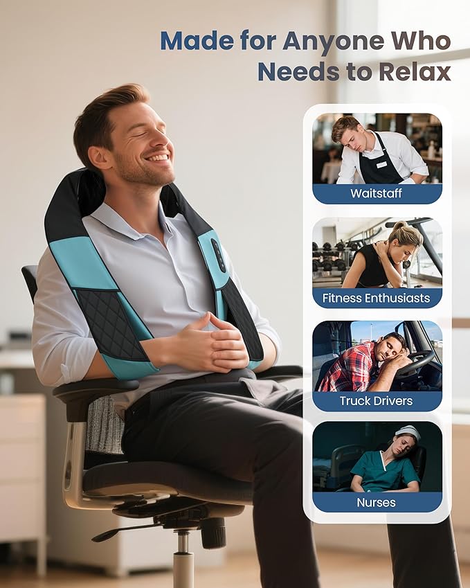 COMFIER Cordless Neck Massager - Image 4