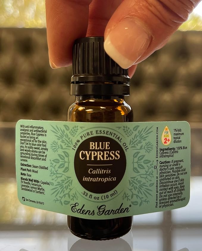 Edens Garden Cypress- Blue Essential Oil- 100% Pure Premium Grade, Therapeutic - Image 9