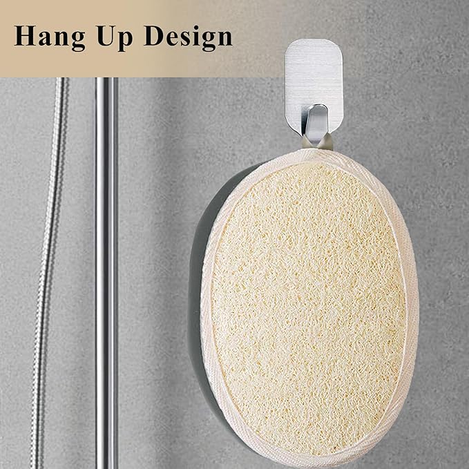 Loofah Sponge Pads Natural Organic Bath Luffa Sponges Pads Natural Bath Shower - Image 5