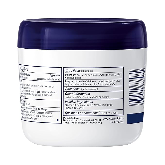 Aquaphor Healing Ointment, Advanced Therapy Skin Protectant, - Image 15