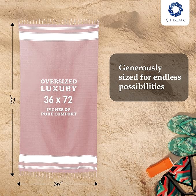 Cotton Turkish Beach Towel - Image 5