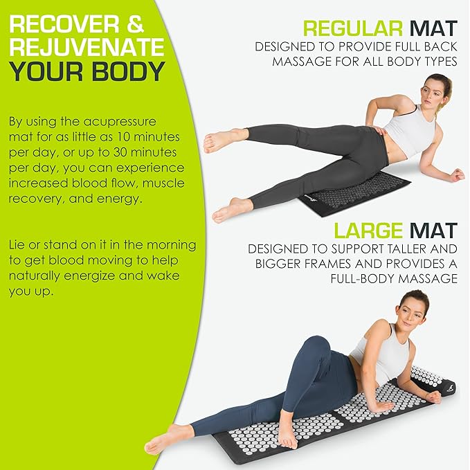 ProsourceFit Acupressure Mat and Pillow Set - Image 5
