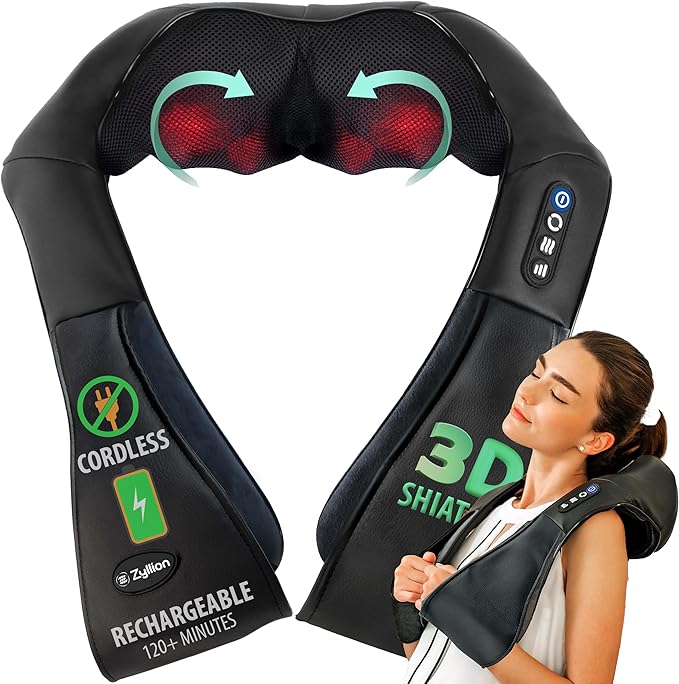 Zyllion Shiatsu Neck and Back Massager by Zyllion%2C+Inc.