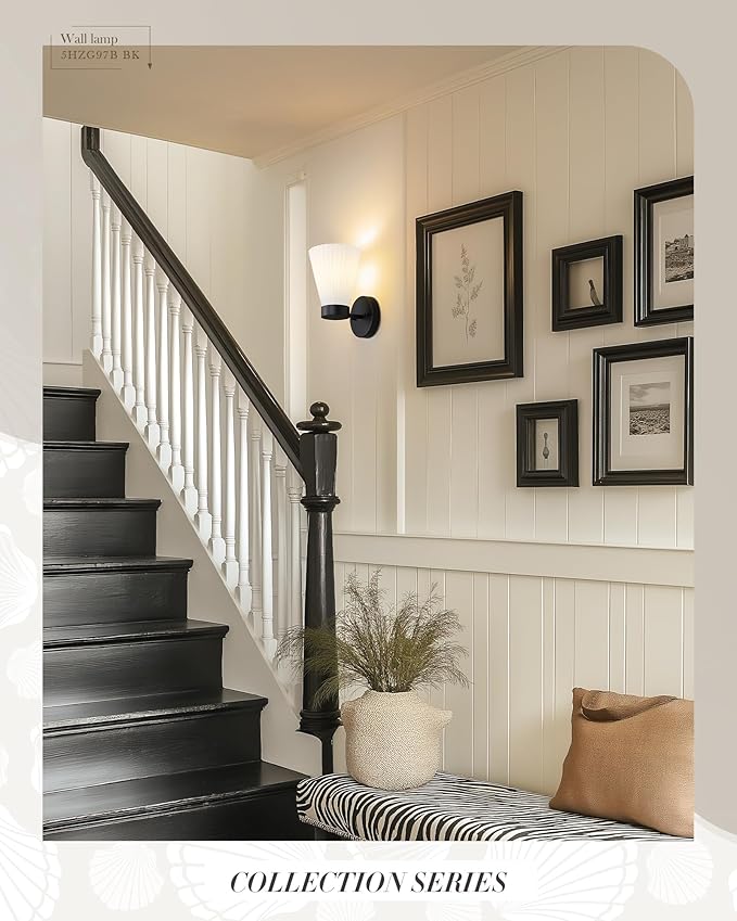 Bathroom Wall Sconce Set of Two, HWH Wall Vanity Light - Image 6