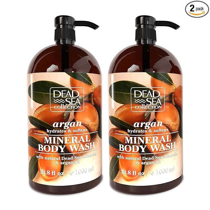 Dead Sea Collection Argan Body Wash by DeadSeaCollection