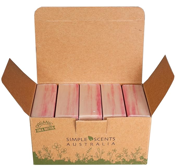 SSA White Orchid & Lily Scented Natural Soap Bars, 3.5oz Moisturizing Triple - Image 2