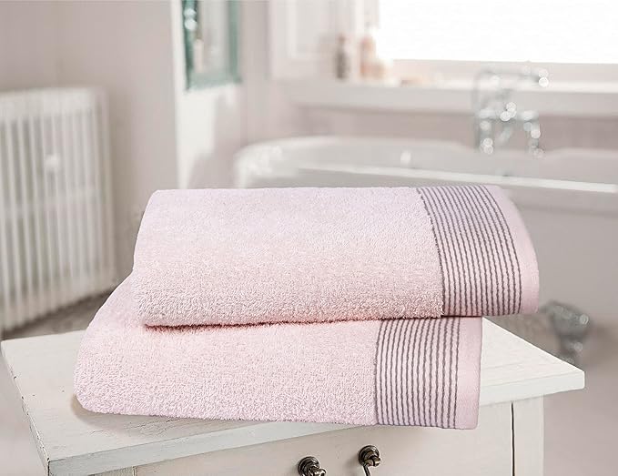 Belizzi Home Ultra Soft 2 Pack Oversized Bath Towel Set 28x55 inches, 100% - Image 2