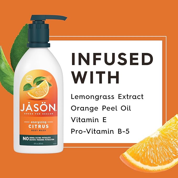 JASON Citrus Energizing Body Wash, - Image 6