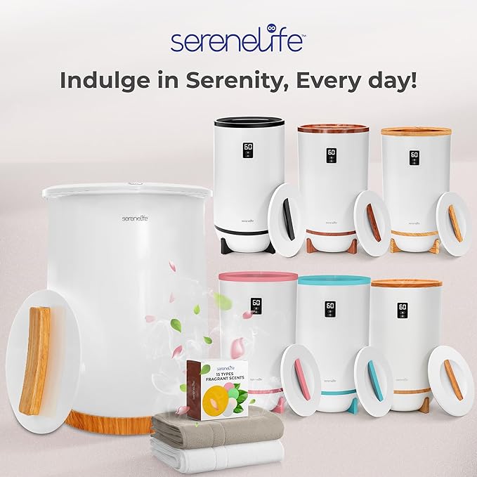 SereneLife Bucket Towel Warmers, Luxury Towel Heater Gifts - Image 10