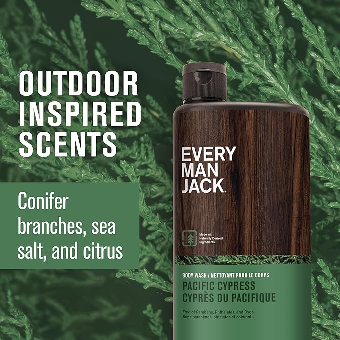 Every Man Jack Nourishing Pacific Cypress Mens Body Wash - Image 3