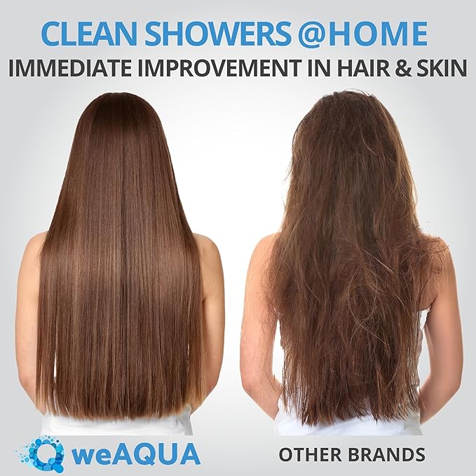 weAQUA Heavy Duty Shower Filter Family 2 PACK – 99% Removal - Image 5