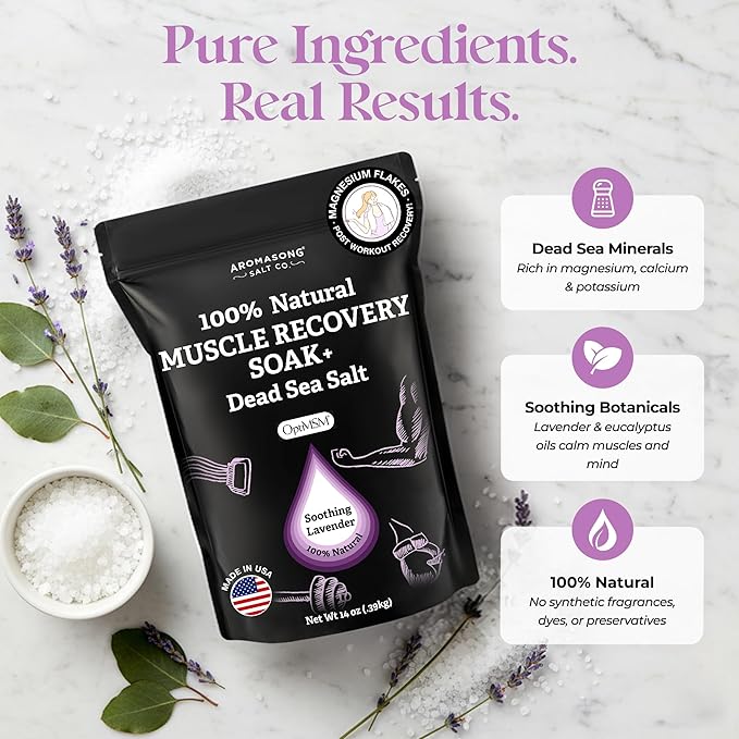 Aromasong Muscle Recovery Bath Soak - Image 2