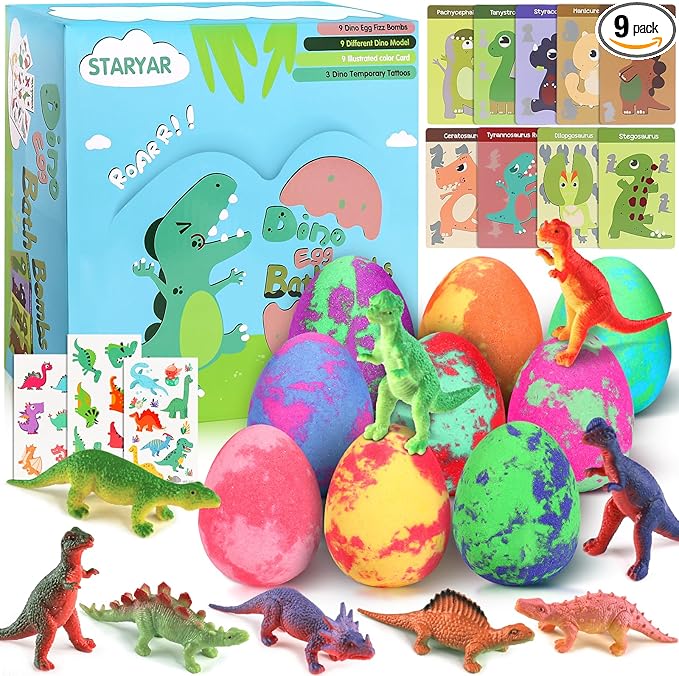 Bath Bombs for Kids with Surprise Toys Inside by STARYAR