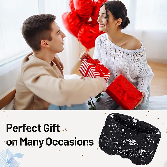 LOVE EYE Dual Side Sleep Mask, Ice Silk Eye Sleeping Mask & Blindfold - Image 7