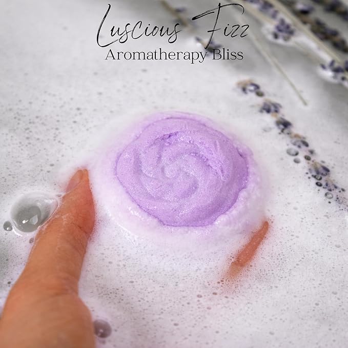 EvolutionUSA 3 Lavender Dreams Bath Bombs - Image 6