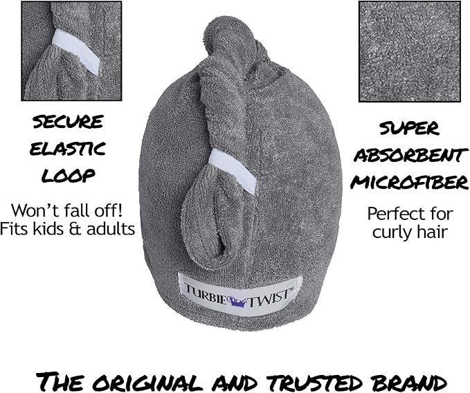Turbie Twist 2-Pack Microfiber Hair Towel - Image 9