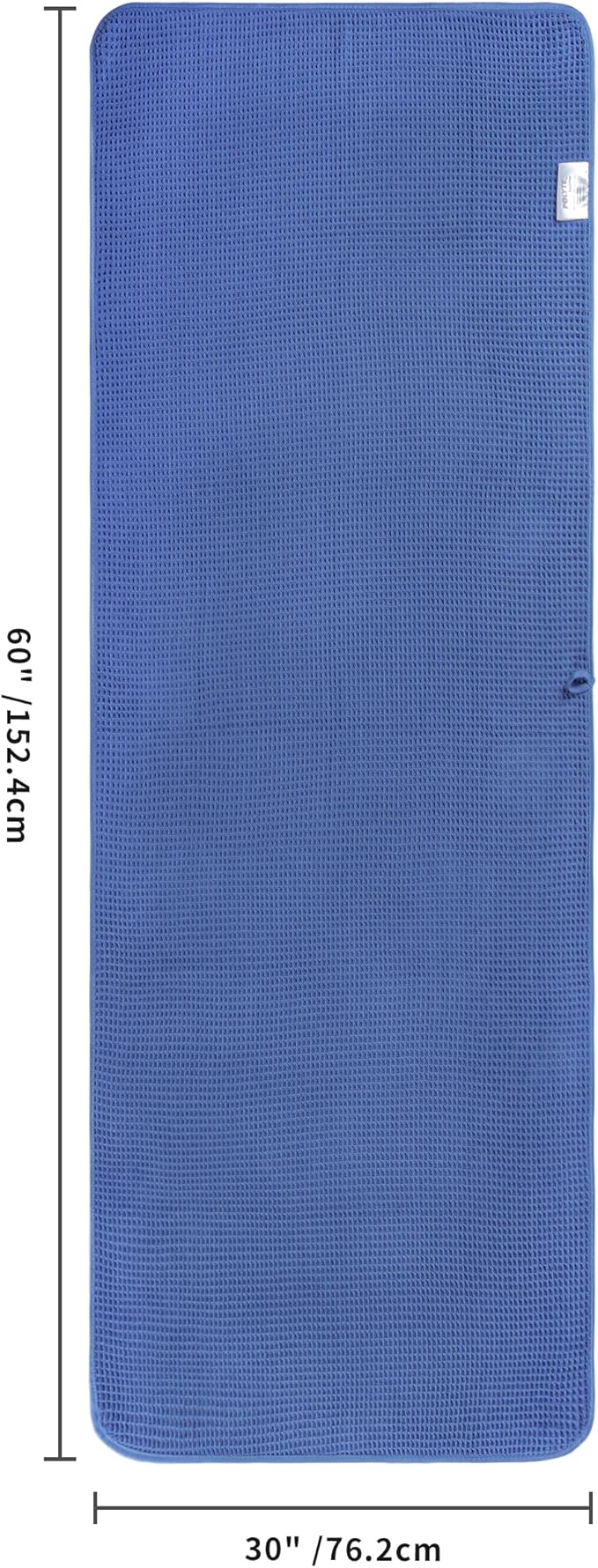 POLYTE 430 GSM Microfiber Oversize Quick Dry Lint Free Bath Towel, 60 x 30 in - Image 3