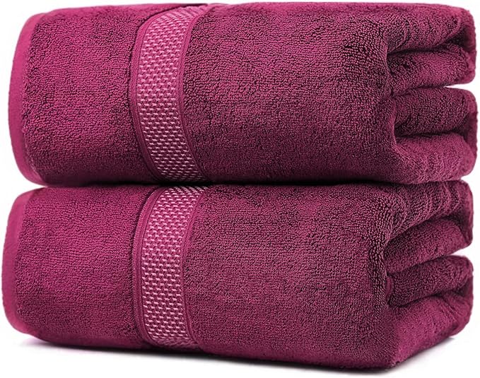 Fluffy Cotton Bath Towels Set650GSM, 2-Piece Set, Thickened and Enlarged - Image 4
