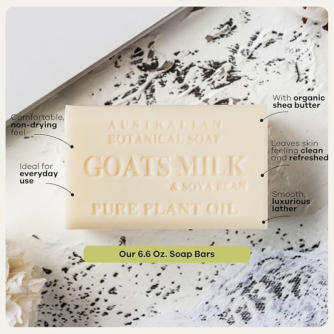 Australian Botanical Soap, Classic Goat Milk and Goat's Milk - Image 6