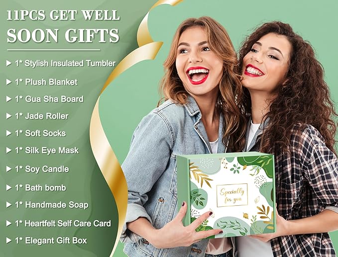 Self Care Gifts for Women Get Well Soon Gift Baskets for Women Thinking of You - Image 8