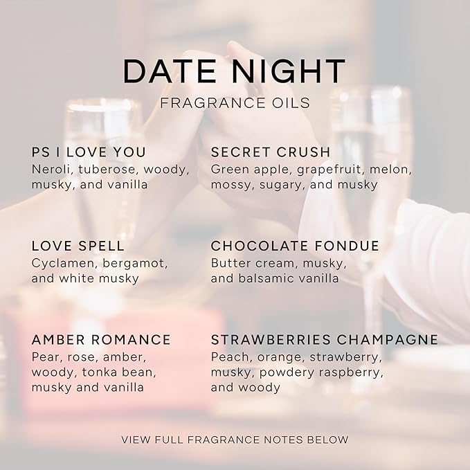 Eternal Essence Oils Date Night Set of 6 Premium Fragrance Oils - Image 2