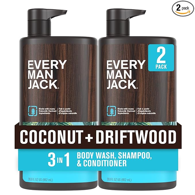 Every Man Jack Men’s 3-in-1 All Over Wash by EveryManJack