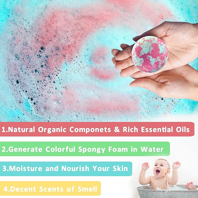 Unicorn Bath Bombs for Kids - Image 6